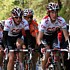 Andy und Frank Schleck w�hrend der Klasika Primavera 2008